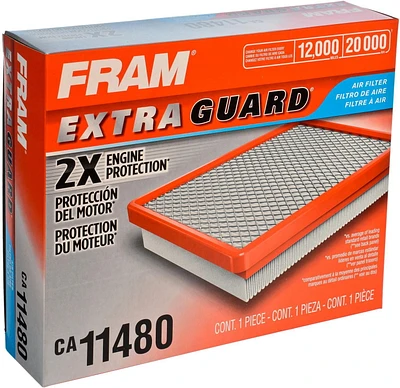 FRAM Extra Guard Air Filter CA11480, 20000 km filter