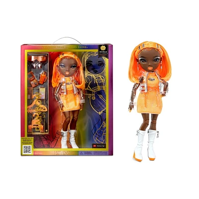 Rainbow High Michelle - Orange Fashion Doll, SHINING BRIGHT IN ORANGE