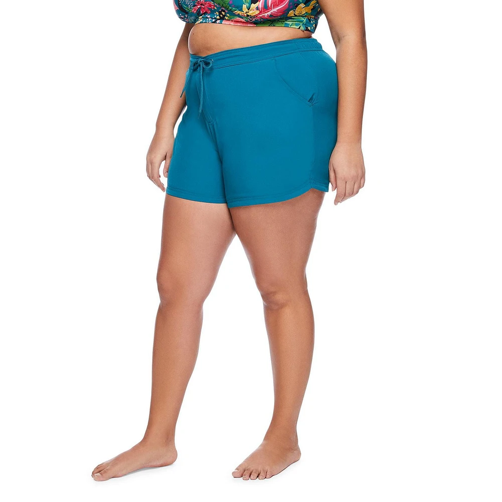 George Plus Women's Board Short, Sizes 1X-3X