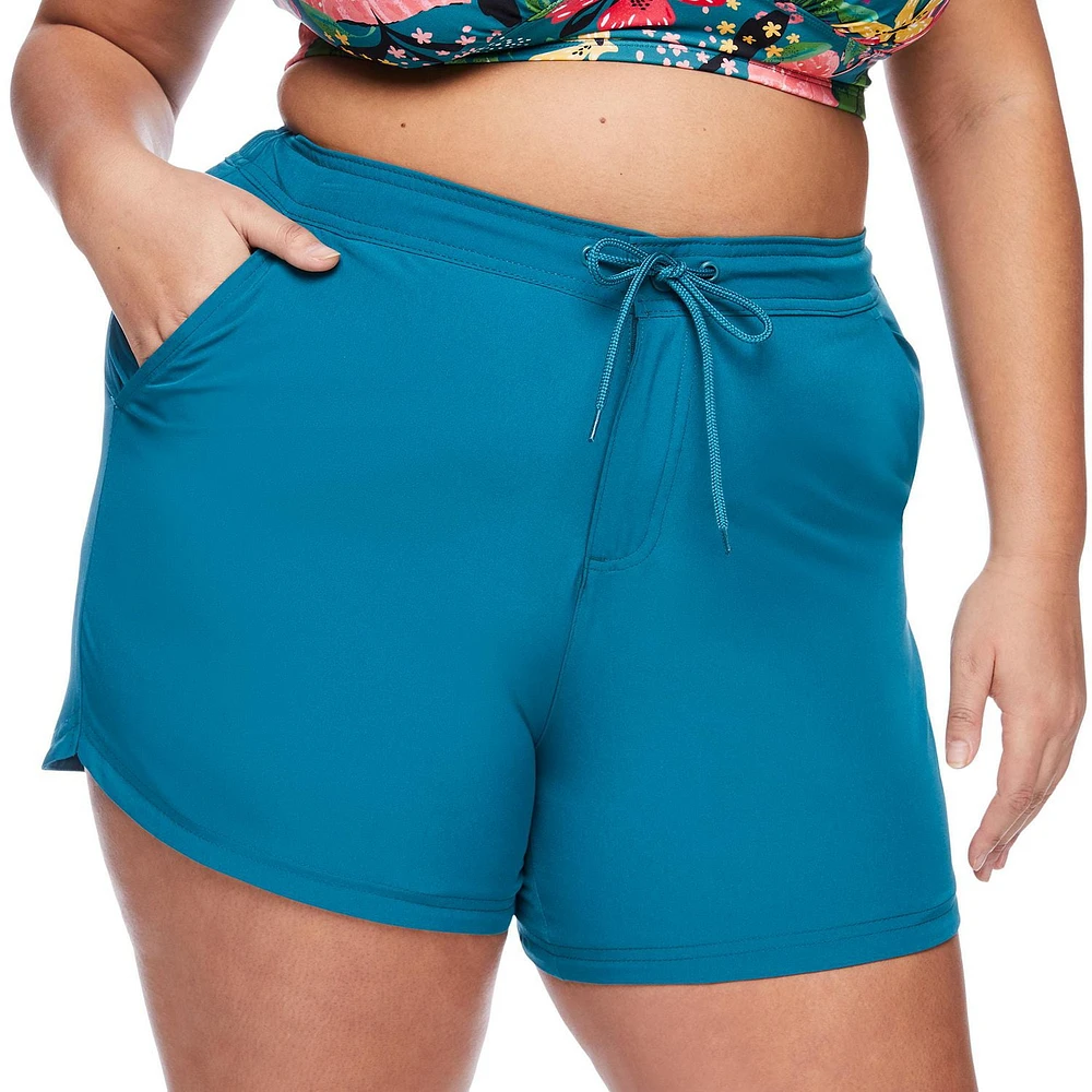 George Plus Women's Board Short, Sizes 1X-3X