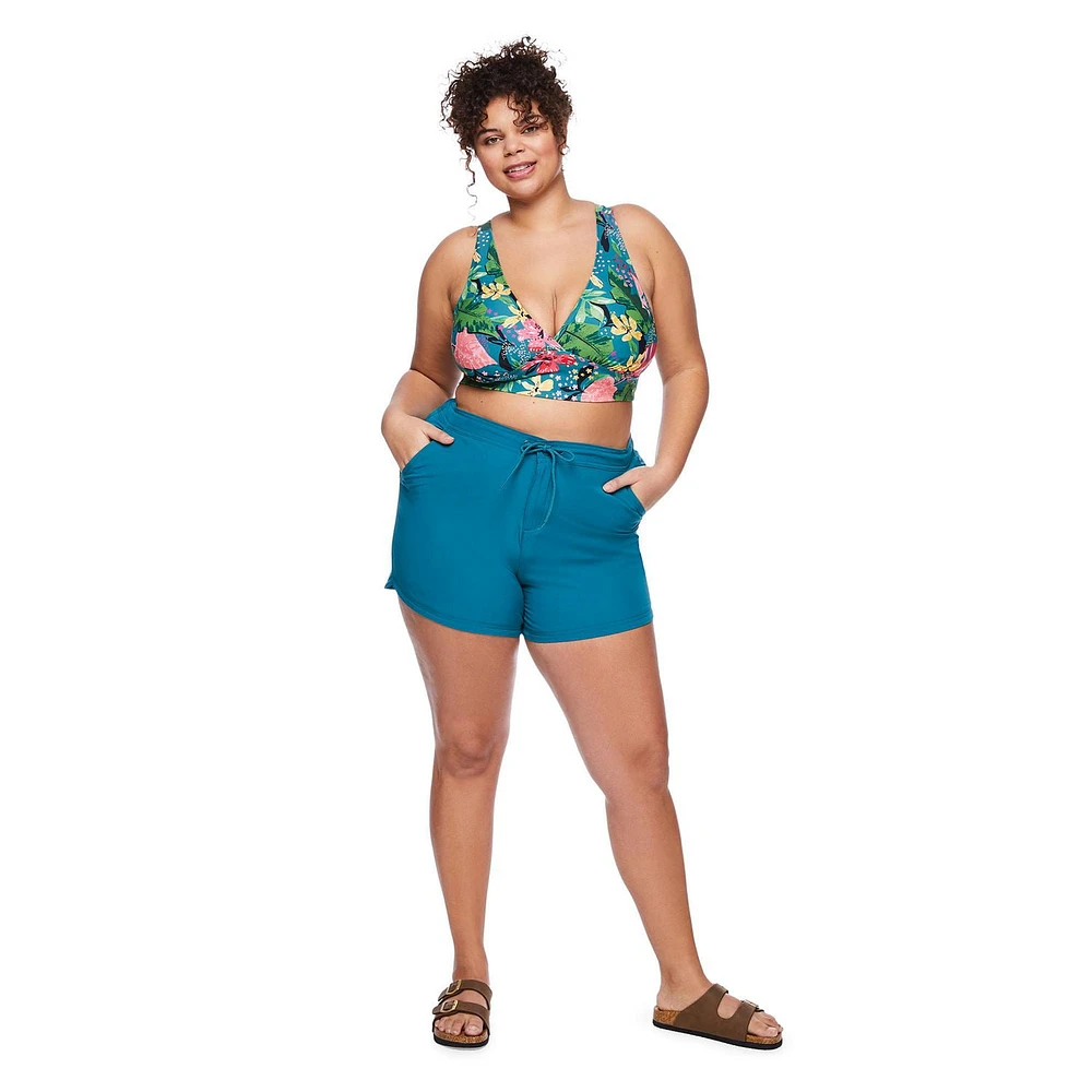 George Plus Women's Board Short, Sizes 1X-3X