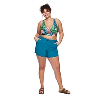 George Plus Women's Board Short, Sizes 1X-3X