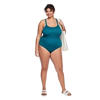 Maillot de bain 1 pièce George Plus pour femmes Tailles 1 X–3 X
