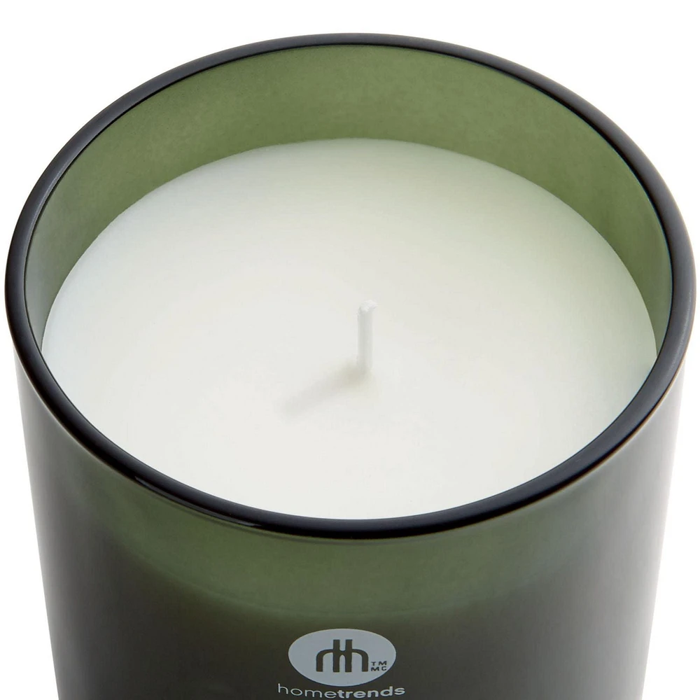 hometrends Balsam & Thick Moss Scented Glass Candle