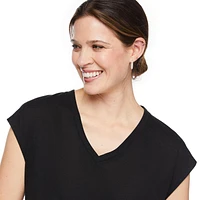 George Women's V-Neckline Dolman Tee