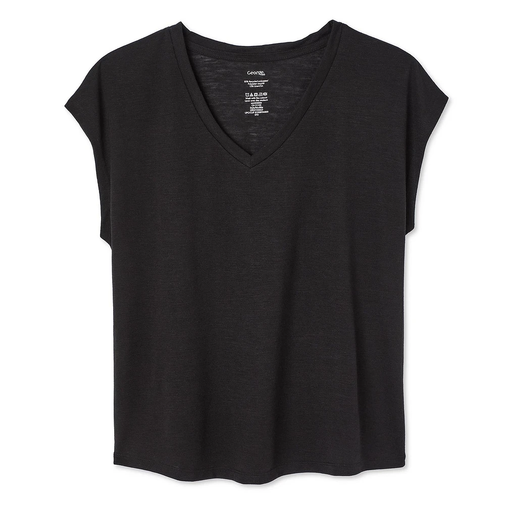 George Women's V-Neckline Dolman Tee