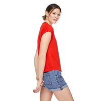 George Women's V-Neckline Dolman Tee