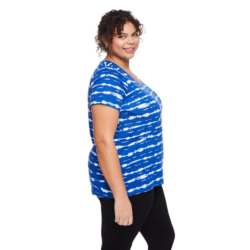 George Women's Plus V-Neckline Tee, Sizes 1X-4X