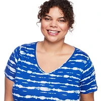 George Women's Plus V-Neckline Tee, Sizes 1X-4X