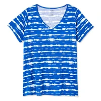 George Women's Plus V-Neckline Tee, Sizes 1X-4X