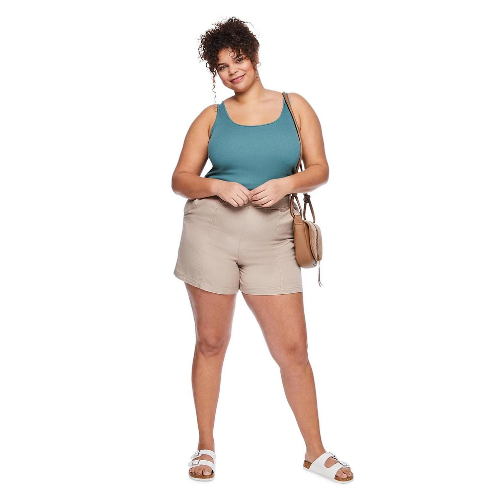 George Women's Plus Pull-On Short