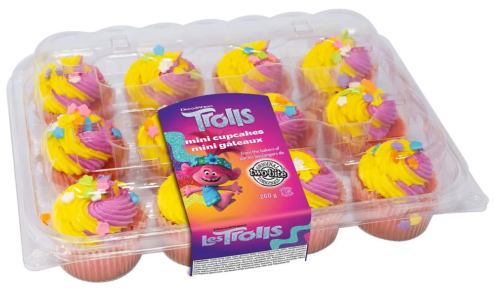 two-bite ® Trolls Cupcakes