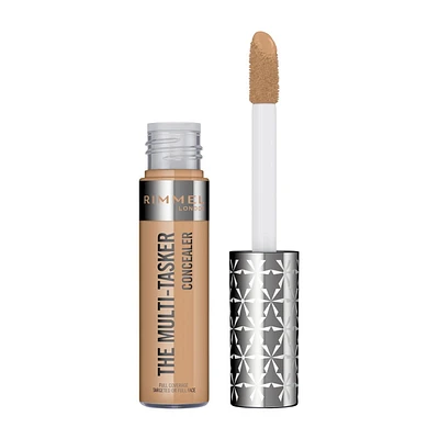 Rimmel Cache-cernes Multi-Tasker, formule estompable, couvrance totale, infroissable, résistante au transfert et hydrofuge, 100% Sans Cruauté Longue tenue