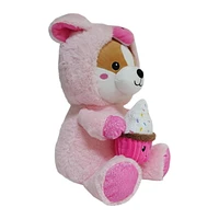 Kid Connection Large Plush Puppy In Pig Costume Plush  17.5inch