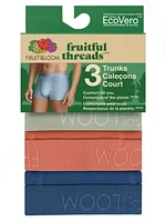 Men's Fruitful Threads™ Trunk, Assorted, Pack of 3, S-XL