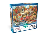 Buffalo Games - Chuck Pinson - Good Times Harbor - 1000 Piece Jigsaw Puzzle