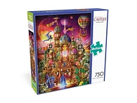 Buffalo Games - Majestic Castles - Krystol's Palace - 750 Piece Jigsaw Puzzle