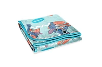 Lilo & Stitch 'Surf's Up' Kids Silk Touch Fleece Throw, 100% Polyester