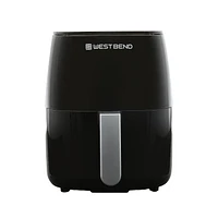 West Bend 3 QT Air Fryer with 8 One-Touch Presets, in Black, 3 QT Air Fryer with 8 One-Touch Presets