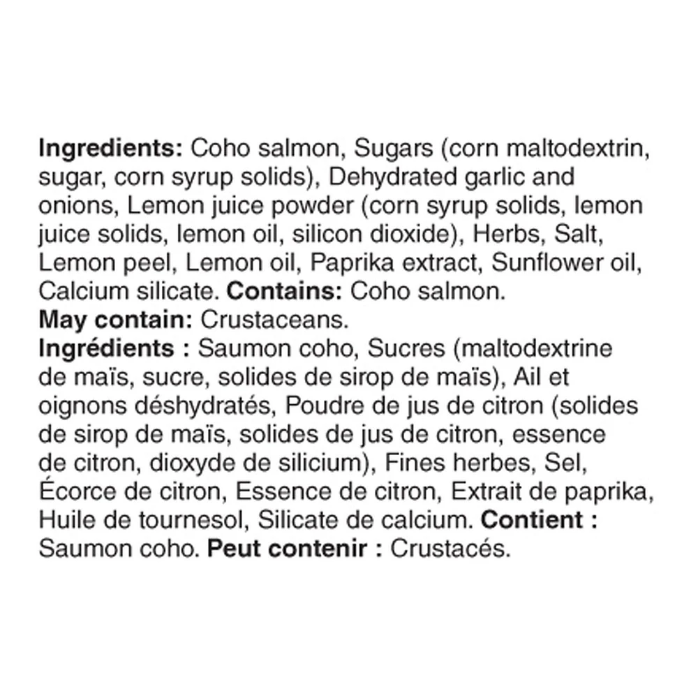Portions de saumon coho au citron et aux fines herbes Mon marché fraîcheur, 2 morceaux, 0.26 - 0.31 KG
