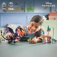 LEGO Disney Princess Maleficent’s Dragon Form Building Set for Kids and Sleeping Beauty Fans, Disney Princess Figure, Castle Toy, Fun Gift Idea for Girls and Boys ages 7 Plus Who Love Aurora, 43240, Includes 583 Pieces, Ages 7+