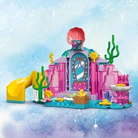 LEGO Disney Princess Ariel’s Crystal Cavern, Buildable Disney Toy Playset for Kids, Ariel Princess Mermaid Mini Doll Figure and Fish Figure, Treasure Chest, Gift for Girls and Boys Ages 4 and Up, 43254, Includes 141 Pieces, Ages 4+