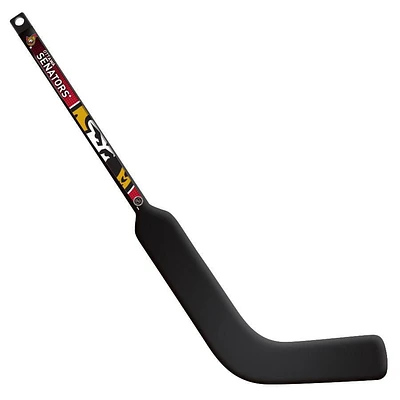 NHL Ottawa Senators Ultimate Goalie Composite Mini Stick - White Or Black, NHL Ottawa comp mini stick