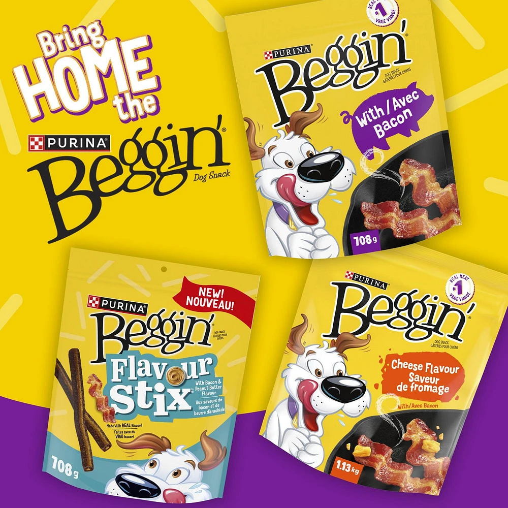 Beggin' with Bacon, Dog Treats, 170 g-1.13 kg