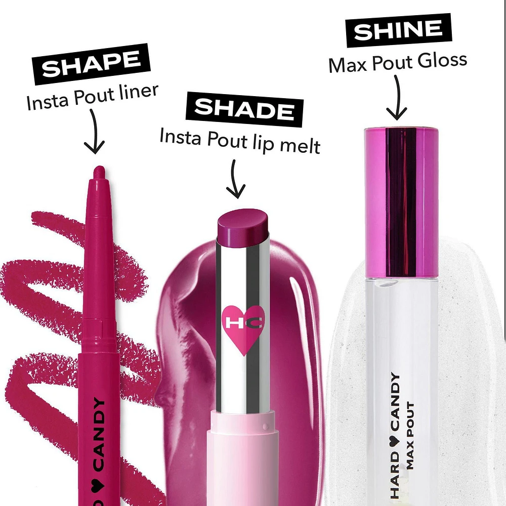 Hard Candy, INSTA POUT Lip Liner, 0.18g
