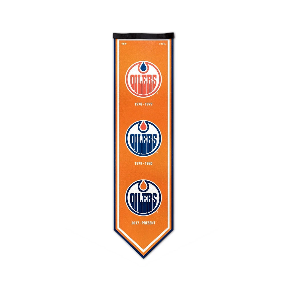 The Sports Vault 8 X 30 Legacy Banner Edmonton Oilers