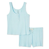Pyjama 2 pièces George pour femmes Tailles TP–TTG