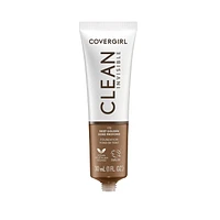 Clean Invisible, Fond de teint, Formule estompable, Couvrance modulable, Léger, Fini naturel, Non comédogène Propre et sans parfum