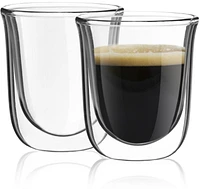 Javaah Double Wall Insulated Glasses - 2 oz - Set of 4