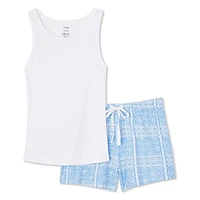Pyjama 2 pièces George pour femmes Tailles TP–TTG