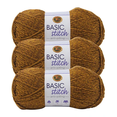 Lion Brand Basic Stitch® Anti Pilling™ Yarn #4 Medium/Worsted Acrylic yarn, 100g/ 170m