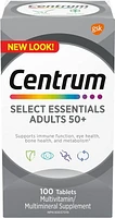 Centrum Select Chewables Adults 50+ Multivitamin Supplement Chewable Tablets, 60 Count, 60 Tablets