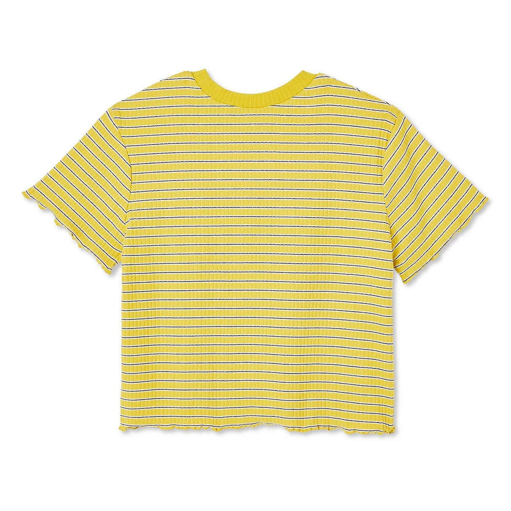 George Girls' Lettuce Edge Tee