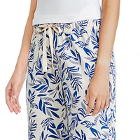 Pantalon de pyjama à jambe ouverte George pour femmes Tailles TP–TTG