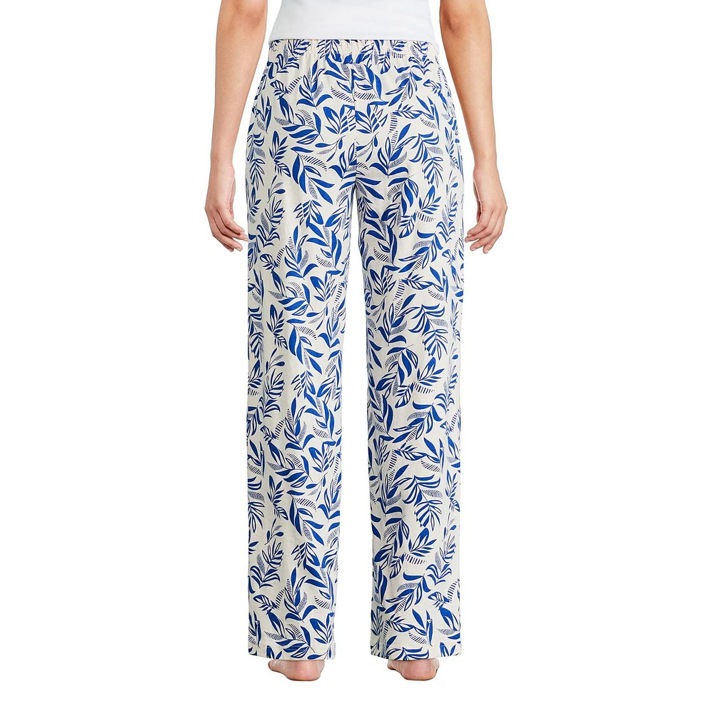 Pantalon de pyjama à jambe ouverte George pour femmes Tailles TP–TTG
