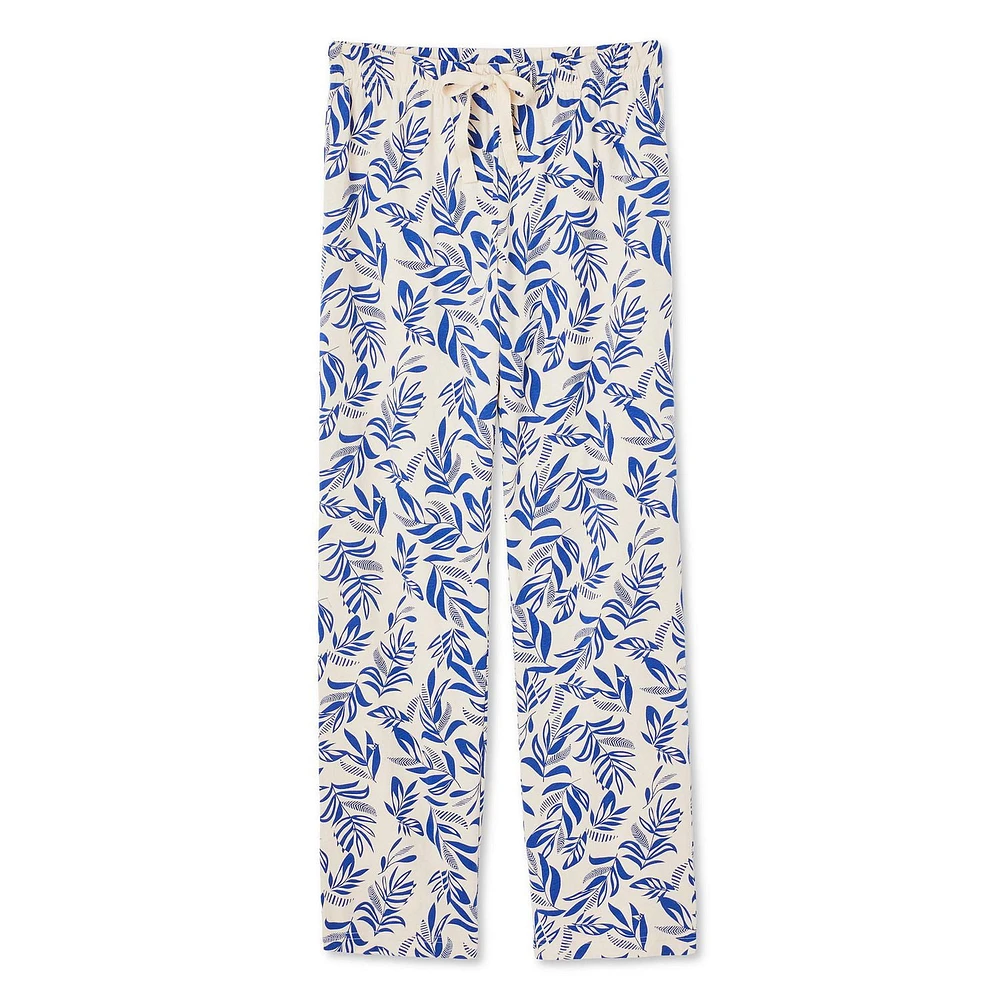 Pantalon de pyjama à jambe ouverte George pour femmes Tailles TP–TTG