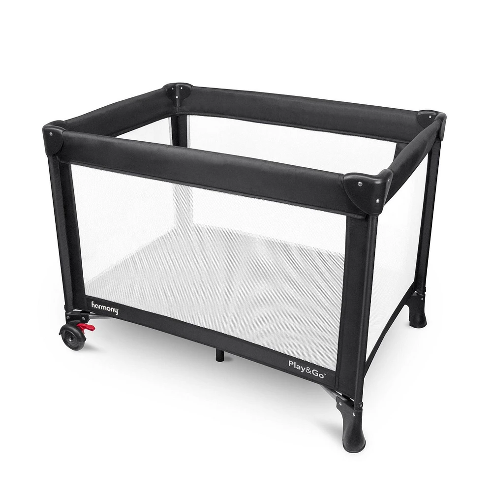 Harmony Play & Go All-in-One Playard, Black