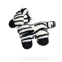One Paw, Jouet en peluche durable pour chien avec un couineur, Zebra Tough One Paw Jouet en peluche robuste Zèbre One Paw