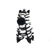 One Paw, Jouet en peluche durable pour chien avec un couineur, Zebra Tough One Paw Jouet en peluche robuste Zèbre One Paw