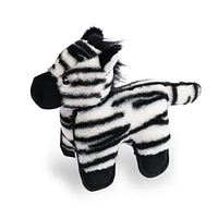 One Paw, Jouet en peluche durable pour chien avec un couineur, Zebra Tough One Paw Jouet en peluche robuste Zèbre One Paw
