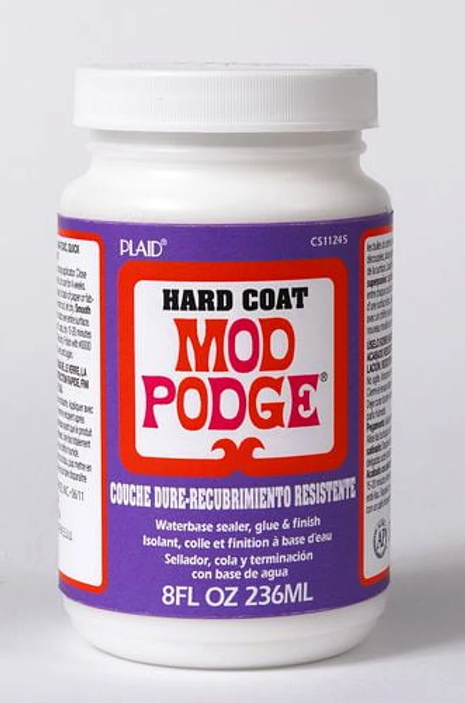 Mod Podge 8 oz Hard Coat, Hard Glue, Sealer, & Finish