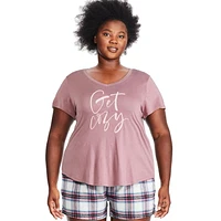 George Women's Graphic Sleep Tee