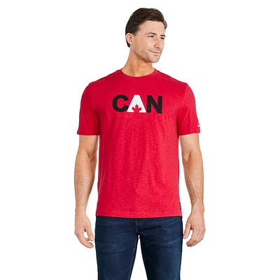 T-shirt avec imprimé graphique Canadiana collection non genrée pour adultes