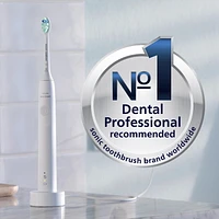 Brosse à dents électrique Philips Sonicare 4100, brosse à dents électrique rechargeable avec capteur de pression, blanc, HX3681/23 Brosse à dents électrique Philips Sonicare 4100