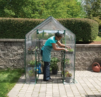 Miracle-Gro Mini Greenhouse 4' 8" x 4' 8" x 6' 5"