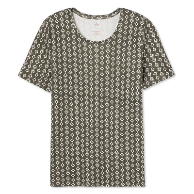 Haut en tricot interlock Iyla pour femmes Tailles P-TTG